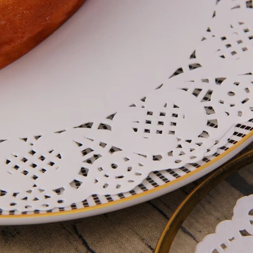 140Pcs/Bag Heat Insulation Oil Absorption Paper Pad Dessert Mat Paper Kitchen - Picture 6 of 13