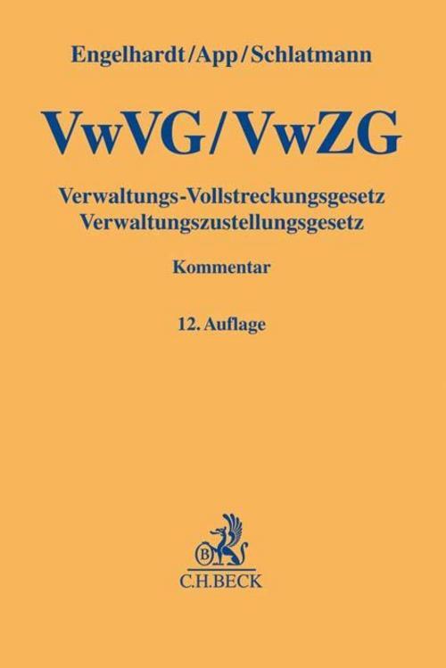 Thumbnail - Verwaltungs-vollstreckungsgesetz, Verwaltungszustellungsgesetz Hanns