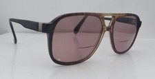 Vintage Kenmark Adviser Brown Pilot Sunglasses FRAMES ONLY