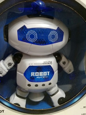 toysery electronic walking dancing robot