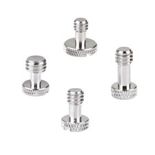 Camera Screw with 1/4"-20  3/8"-16 for Camera Quick Release Plate4 Pieces