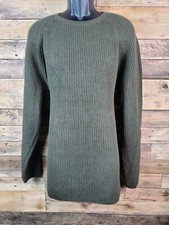 Claiborne Sweater Green Men XXL Pullover Chest 46" Length 33.5"