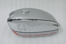 Zündapp Ks 50 GTS C 50KS 80 529 530 5Speed 530/529 Chrom & Silber Petrol Tank