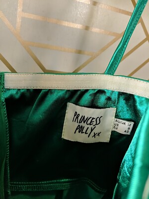 PRINCESS POLLY Women's Emerald Green Mini Dress Bodycon Party Size 8 | eBay
