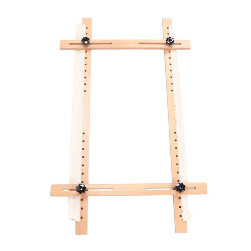 Wooden Embroidery Frame Rectangle For Display 60x100cm Craft Sewing Accessory - Picture 8 of 24
