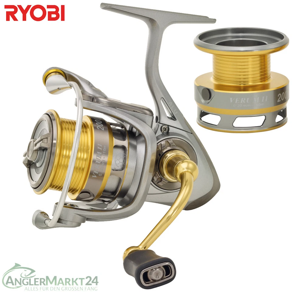 RYOBI Verum II 800 | 1000 bis 4000 | 4500 Feeder - Match inkl. Ersatzspule Rolle