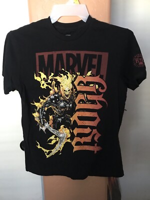 RARE Marvel Red Chapter Ghost Rider Shirt Sz M...comic books...horror