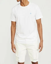 Abercrombie & Fitch A&F Moose Icon Logo Men’s Tee Shirt 100% Soft Cotton NEW XL