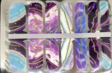 Color Nail Polish Strips 14ct. NL282.  . READ DESCRIPTION BELOW