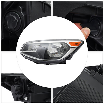 For 2014-2019 KIA Soul Left Halogen Headlight LH Headlamp Assembly Driver Side