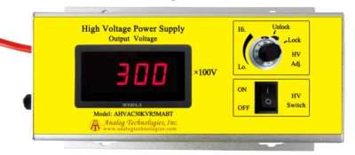 ANALOG TECHNOLOGIES Digital Display High Voltage Power Supply AHVAC30KVR5MABT 30kV 0.5mA Output