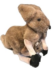 Discovery Channel Kangaroo Joey Baby Plush Lifelike Stuffed Animal Australia