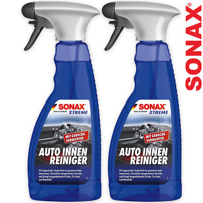 2x SONAX XTREME Autoinnenreiniger Universal Innenraum Cockpit Reiniger 500ml