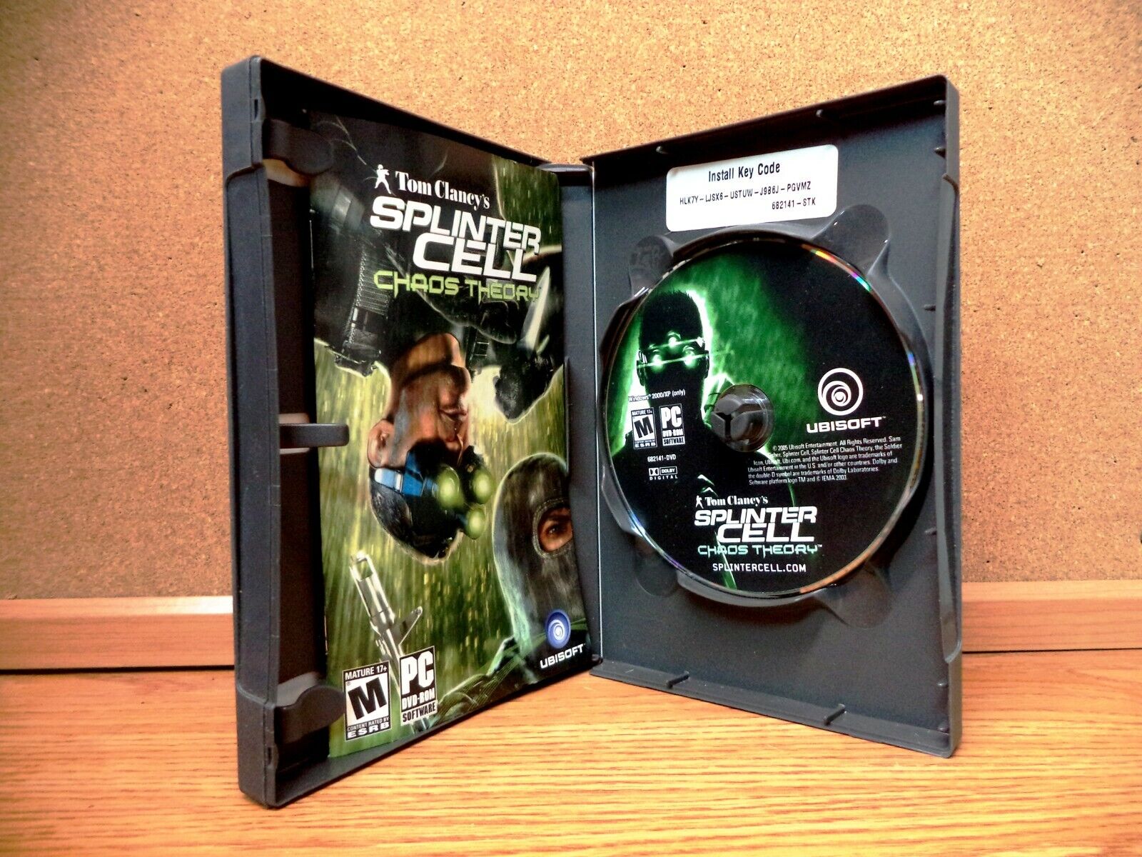 Tom Clancy's Splinter Cell Chaos Theory (2005) Win 2000/XP PC DVD