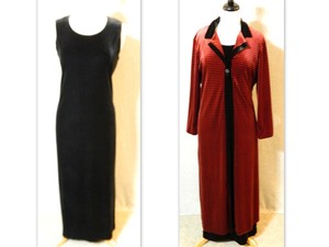 coldwater creek velvet dress