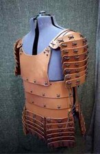 SCA Larp Leather FULL BODY ARMOR SET Imperial Men Samurai Armour Leather