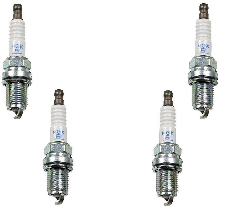 4 NGK Plugs Spark Plug Set kit for Acura Land Rover Lotus