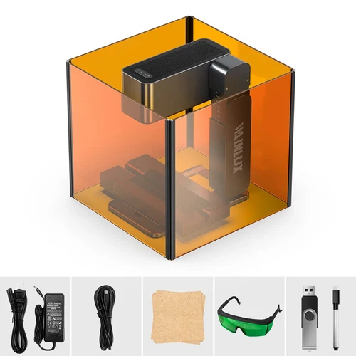 Laser Engraver Cutter 60W Portable Foldable Engraving Machine Auto Focus 600mm/s - Picture 20 of 23