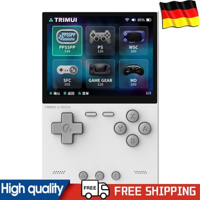 Video Gaming Console 3.2inch IPS Screen Linux System Free Keycap for Kids Adults