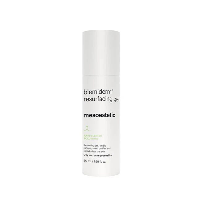 MESOESTETIC ACNE SOLUTION - mousse, blemiderm treatment, resurfacing gel, mask, imperfection