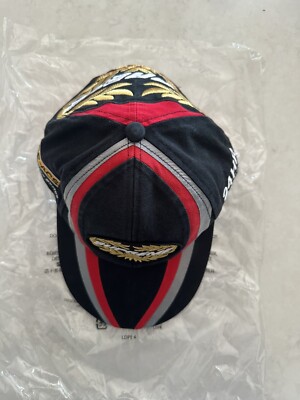 Supreme FW24 Black Endurance Series 6 Panel Cap Hat One Size New