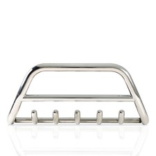 VW VOLKSWAGEN T5 T6 CHROME AXLE NUDGE A-BAR BULL BAR 2019 ONWARDS