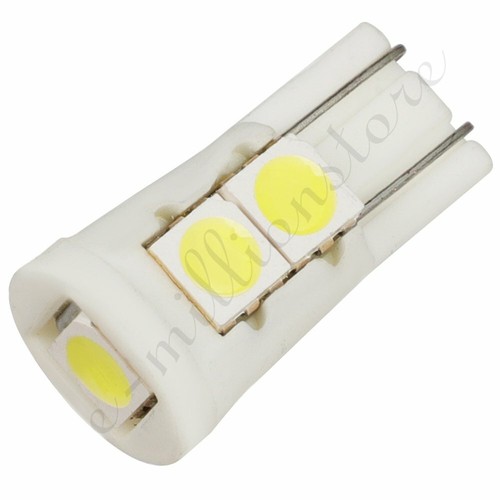 10x Blanco T10 Bombilla LED Interior Cuadro de Instrumentos Luz Para Hyundai 1990-2017 - Imagen 10 de 11