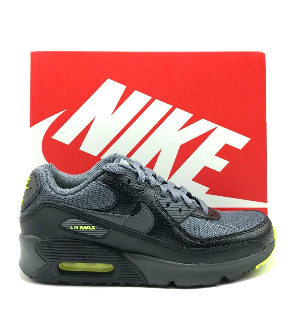 NEW* Youth Grade-School Nike Air Max 90 NN (GS) BLACK / GREY
