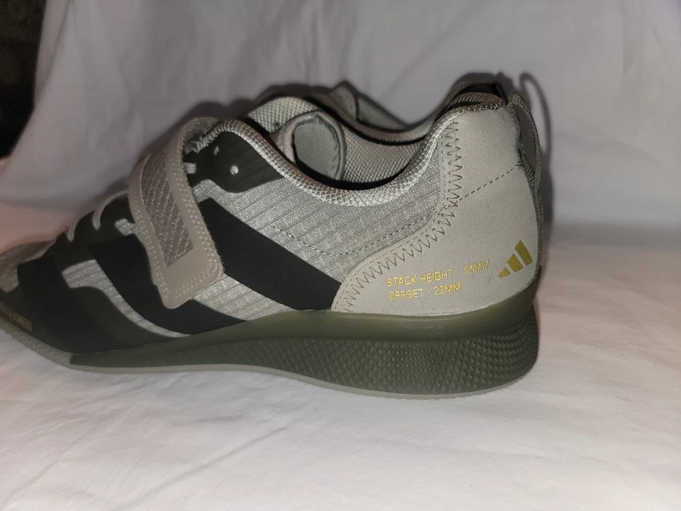 Adidas Hombres 6 Adipower Levantamiento de Pesas 3 Cross Trainer Zapatos HQ1922 Talla 13 Foto 2 de 4