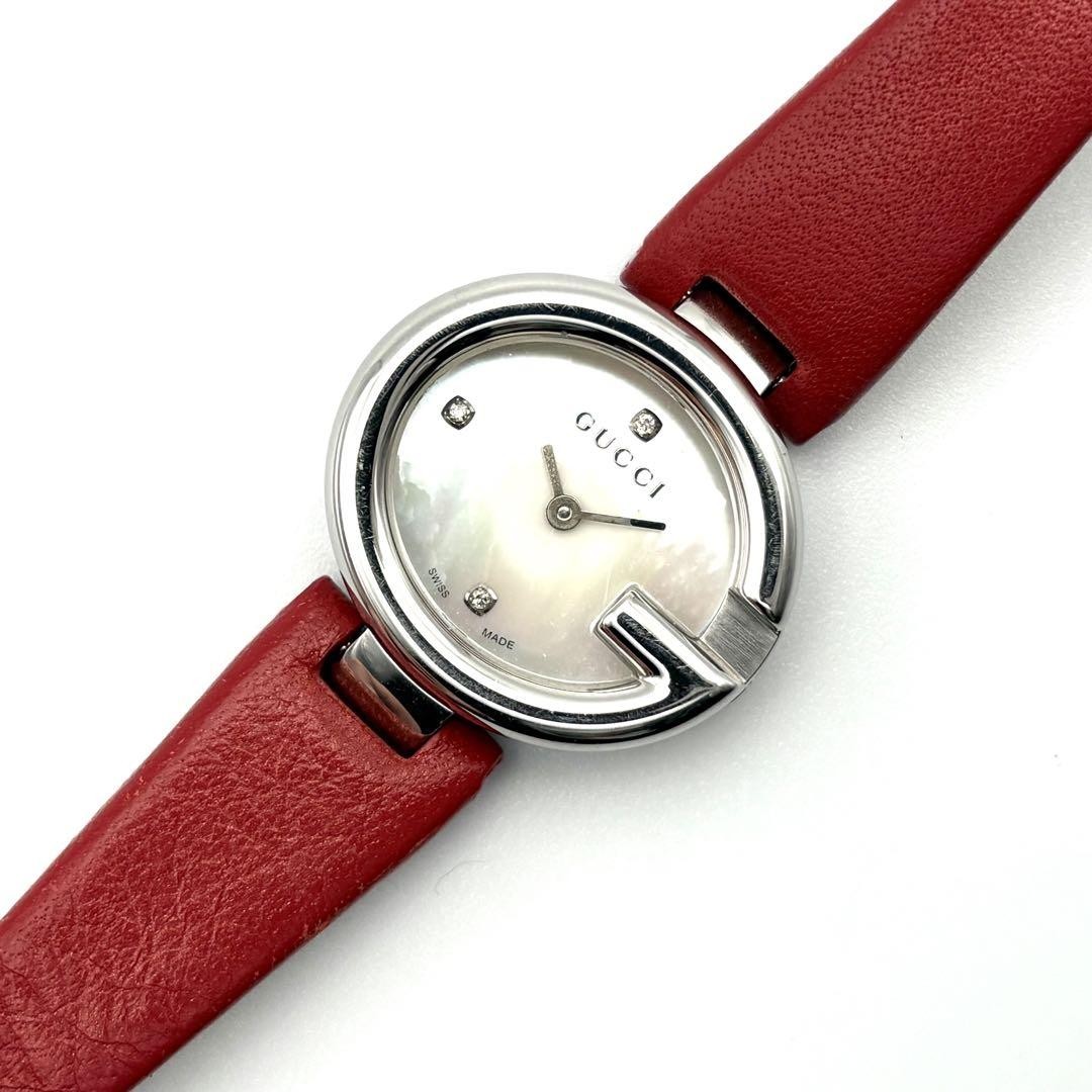 Gucci Double Belt 134.5 Diamond Shell Pre-Owned Luxury