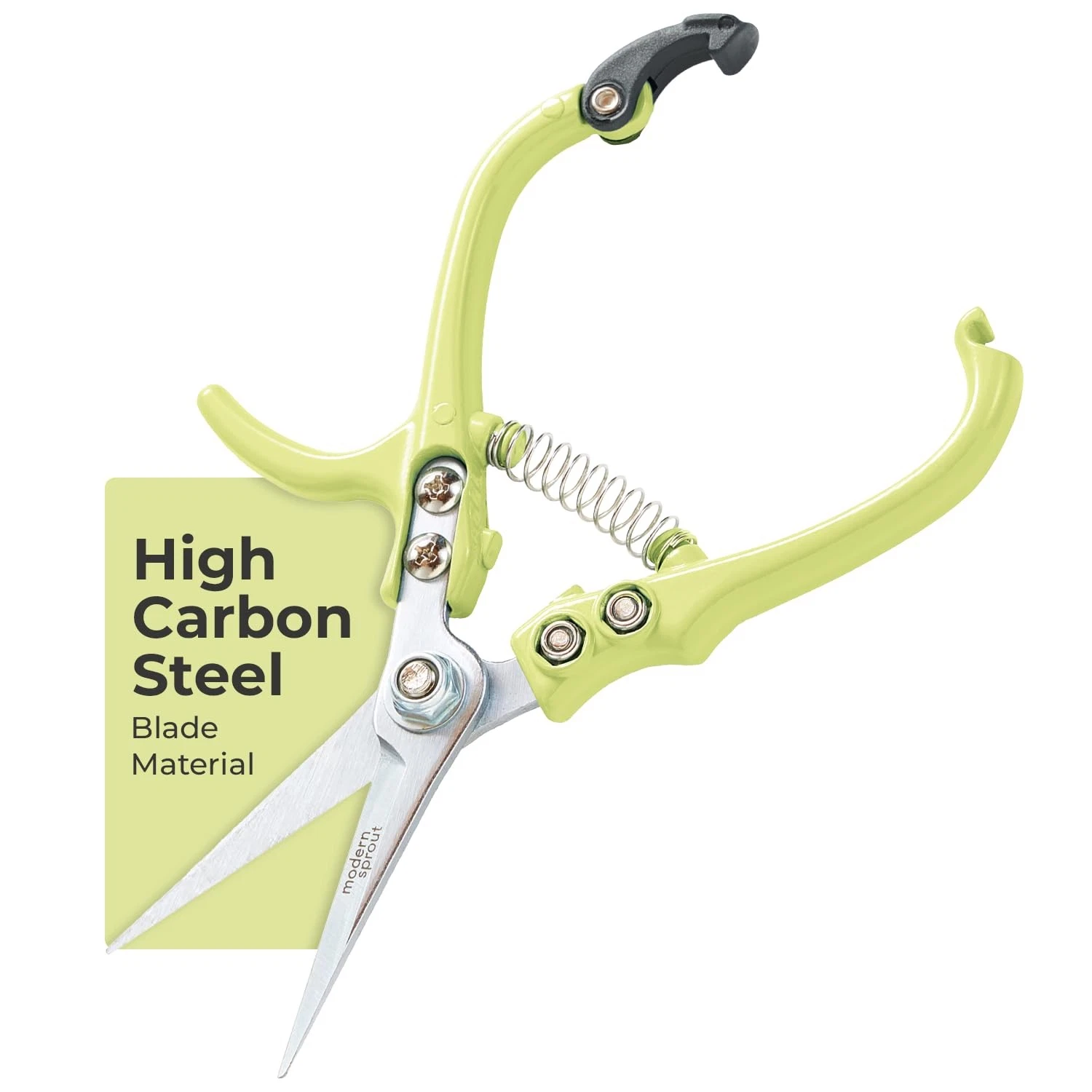 Pruning Shears - Herb Snipping Scissors- Lightweight Gardening Tools W/Easy L...
