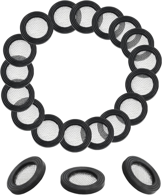 #ad 20Pcs Stainless Steel Garden Hose Screen Filter Pressure Screen Washer Hose Fil $7.47