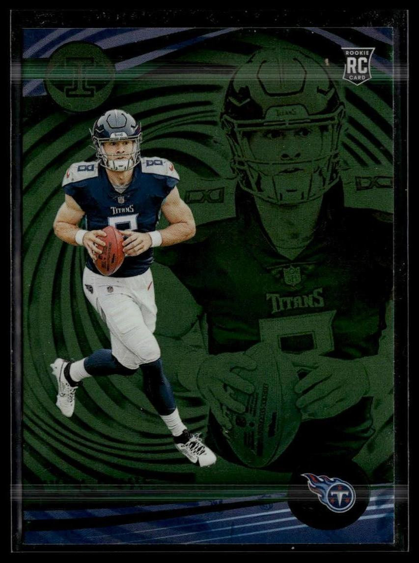 2023 Panini Illusions #95 Will Levis Emerald Trophy Collection Rookie RC