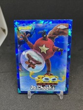 2025 Topps Chrome SpongeBob Pa Cheeks Blue Refractor Sapphire