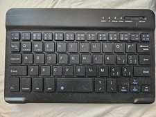 Slim Bluetooth Portable Tablet Keyboard