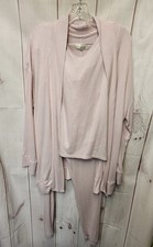 Cuddl Duds Women's Size XL Pink 3 Pcs Pajamas Set