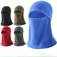 Winter Warm Outdoor Riding Full Face Mask Covers Balaclava Fleece Motorcycle Fis