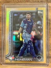 2025 Topps Update Tyler Heineman Gold /50 