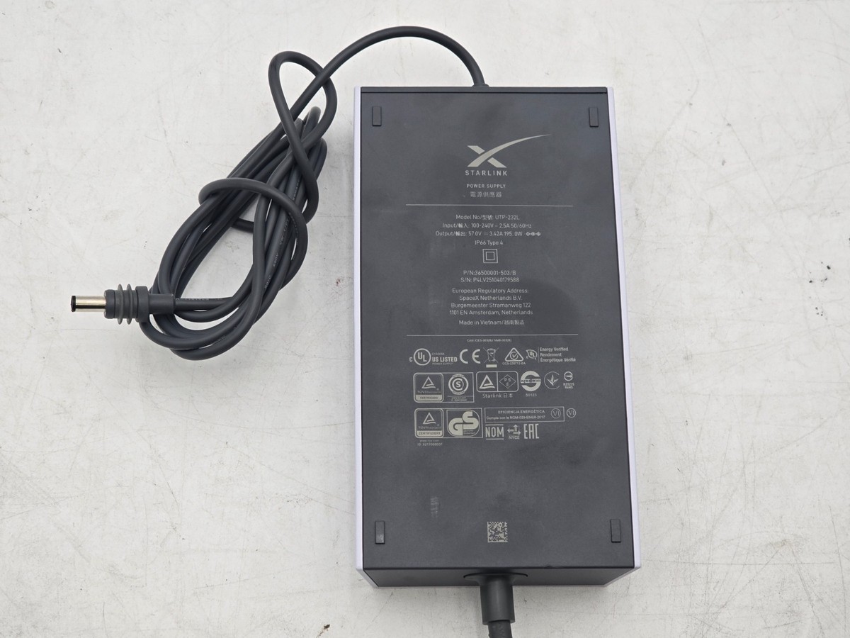 STARLINK UTP‑232L Router Power Supply — USED, TESTED & WORKING