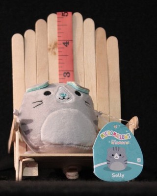 NWT 2.5'' Micromallow by Squishmallow - ''Selly the Scottish Fold Cat''  MM2 #538
