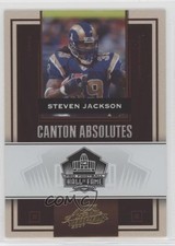 2007 Playoff Absolute Memorabilia Canton Absolutes Gold 4/50 Steven Jackson 0q3