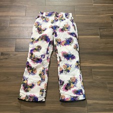 Boulder Gear Snowboard Ski Pants Youth Sz XL Colorful Waterproof Adjustable