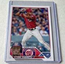 Topps 2023 Series 2 Stone Garrett Washington Nationals RC Rookie Base #498
