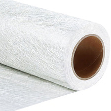 Fiberglass Chopped Strand Mat Roll 50" X 30Ft, 1.5 Oz CSM Fiberglass Cloth Roll