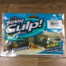 Berkley Gulp Peeler Crab Blue Pepper Neon 2" / 5cm 5pcs
