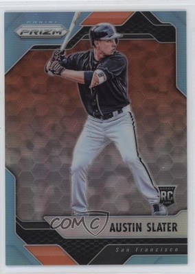 2017 Panini Chronicles Light Blue Prizm 25/299 Austin Slater #22 Rookie RC 2t9
