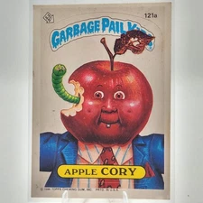 Apple Cory Garbage Pail Kids Series 3 1986 #121a GBK