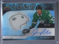 2019-20 Upper Deck Ice Ice Buckets Auto 93/99 Joe Pavelski #IB-JP Auto md3