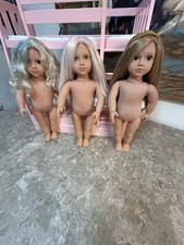 Our Generation 3 Doll Lot- blonde wavy long hair blue brown eyes-NO BED INCLUDED