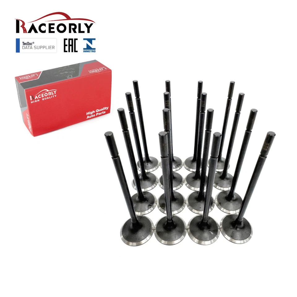 RACEORLY 32* Intake Exhaust Valve For RANGE SPORT LR3 4.2 4.4 V8 4646004 4646005 - Imagem 2 de 4